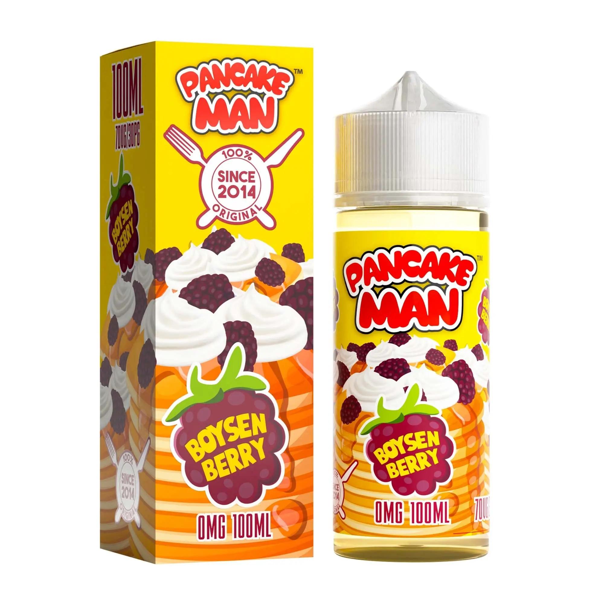 Product Image of Boysen Berry Shortfill E-liquid by Vape Juice Pancake Man 100ml